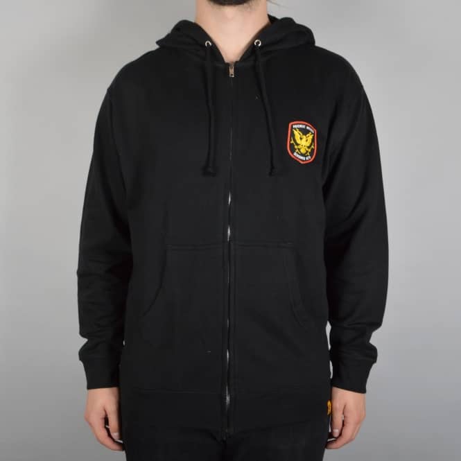 VOL 4 (Volume 4) Pavement Artisan Zip Hoodie - Black