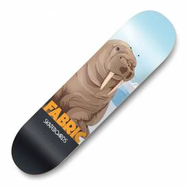 Walrus Zoo Series Skateboard Deck 8.25"