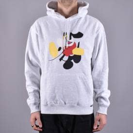 Walter Hooded Top - Ash Grey