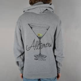 Watercolor Logo Pullover Hoodie - Heather Grey