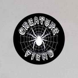 Web Relic (Black) Skateboard Sticker - 5'' 