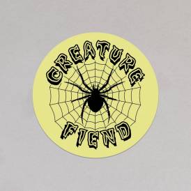 Web Relic (Green) Skateboard Sticker - 5'' 
