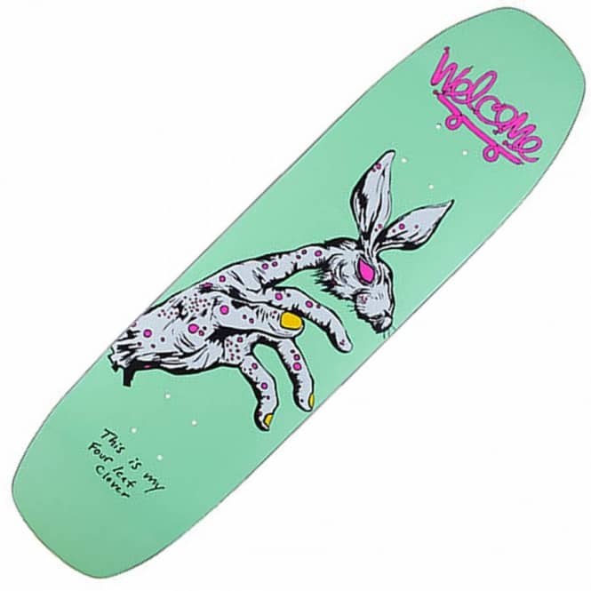 Welcome Skateboards Welcome Circus Hand Skateboard Deck 8.4
