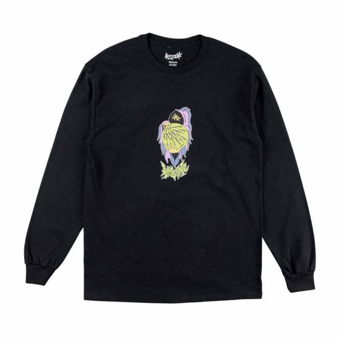 Welcome Skateboards Cloak Long Sleeve Skate T-Shirt - Black
