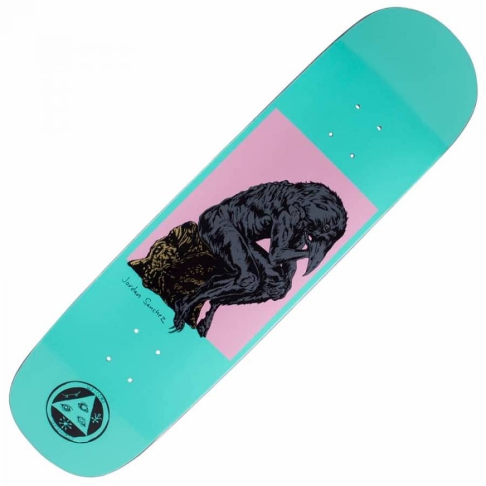 Welcome Skateboards Crinker On Nibivu Skateboard Deck 8.8