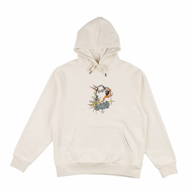 Welcome Skateboards Stupefy (Garment-Dyed) Hood - Bone