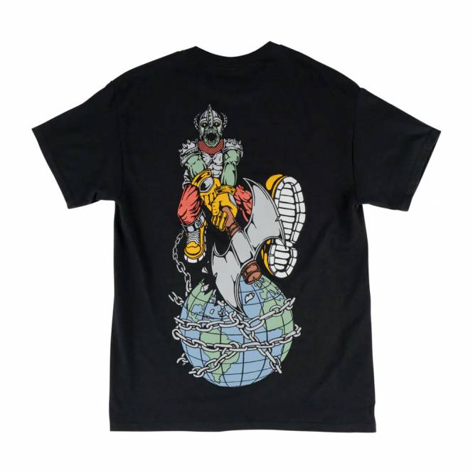 Welcome Skateboards Unchained Skate T-Shirt - Black