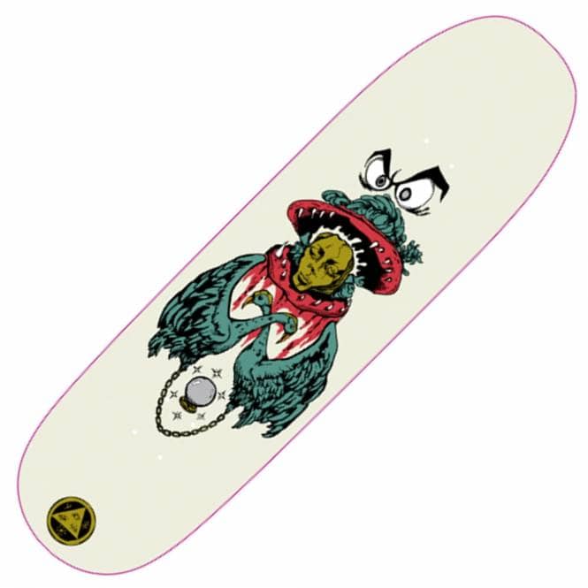 Welcome Skateboards Victim of Time on Baculus 2 (Bone) Skateboard Deck 9.0''