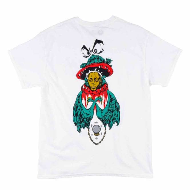 Welcome Skateboards Victim of Time Skate T-Shirt - White