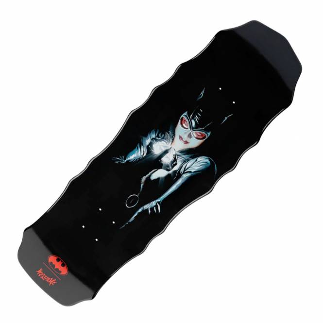 Welcome Skateboards X Batman 'Shadow Series' Catwoman on Widow Skateboard Deck 10''