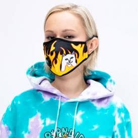 Welcome To Heck Ventilator Face Mask - Black