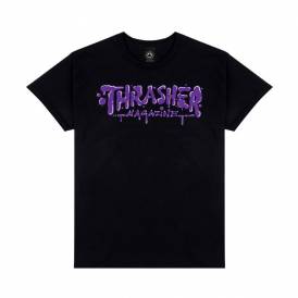 Wet Paint Skate T-Shirt - Black
