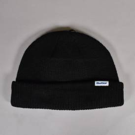 Wharfie (White Tab) Beanie - Black