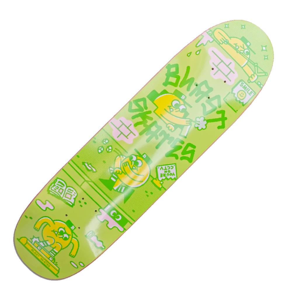 Moose 8” Skateboard Decks (5-Pack) – Natural Finish, Blank Decks, Brand New In Shrink Wrap