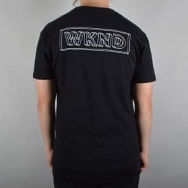 Wire Frame Skate T-Shirt - Black