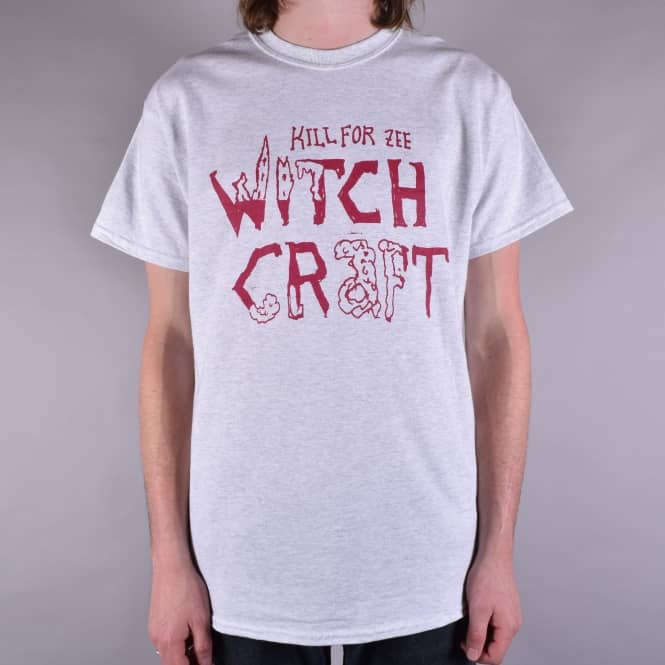 Witchcraft Hardware Kill For Skate T-Shirt - Grey