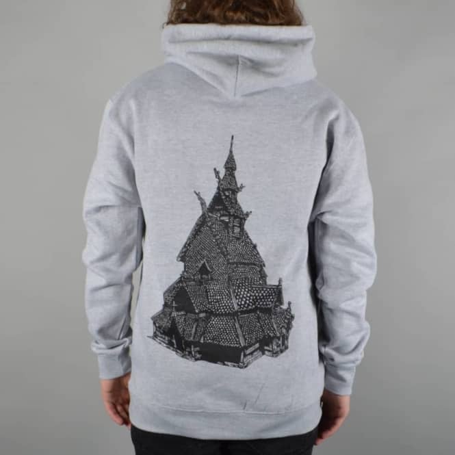 Witchcraft Hardware Stave Pullover Hoodie - Heather Grey