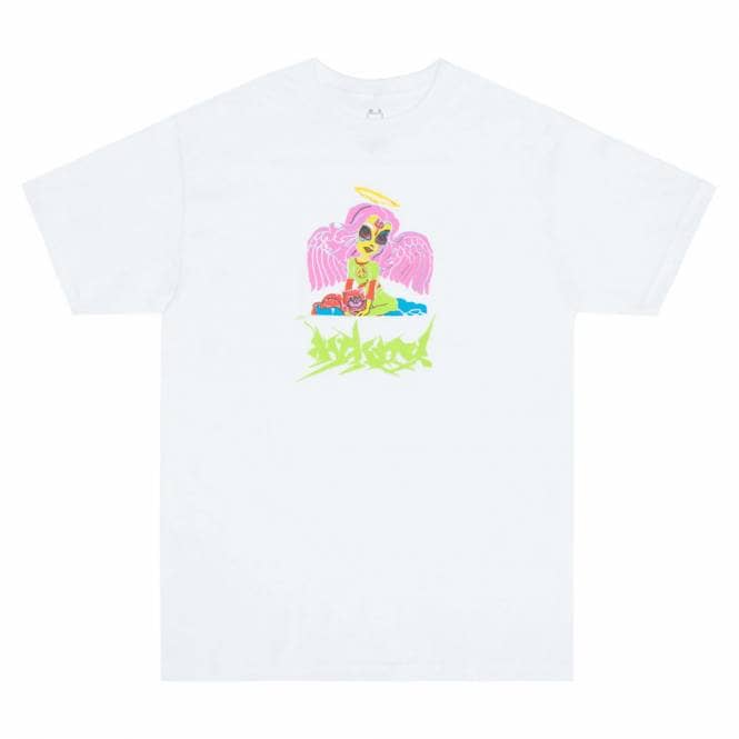 WKND Skateboards Angel Baby Skate T-Shirt - White