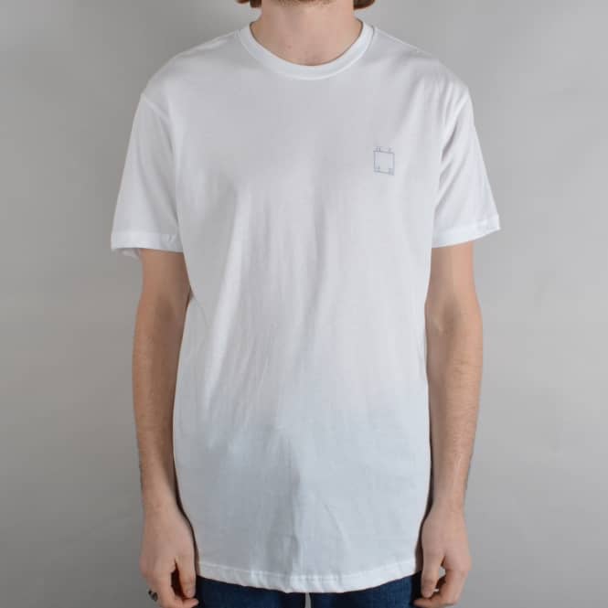 WKND Skateboards Embroidered Logo Skate T-Shirt - White
