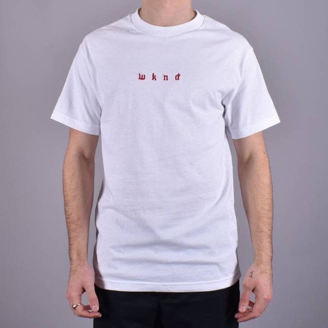 WKND Skateboards Stormy Knight Skate T-Shirt - White
