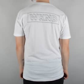 Wire Frame Skate T-Shirt - White