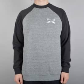 Woodburn II Crewneck Sweater - Heather Grey/Washed Black