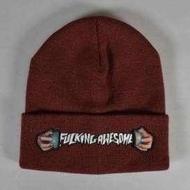 World Cup Cuff Beanie - Maroon