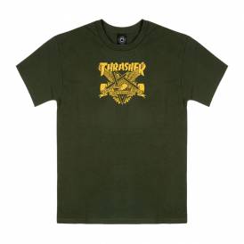 x Antihero Eaglegram Skate T-Shirt - Forest Green