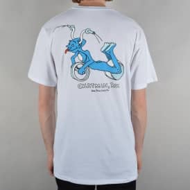 x Dear Skating Ron Chatman Pro T-Shirt - White