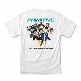 X My Hero Academia Skate T-Shirt - White