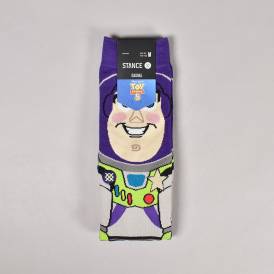 X Toy Story 'Buzz' Crew Socks - Purple