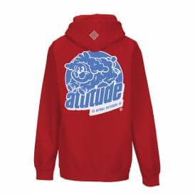 Yorkshire Attitude Pullover Hoodie - Red