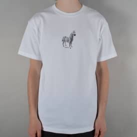 Zebra Skate T-shirt - White
