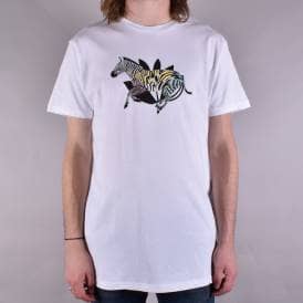 Zebra Skate T-Shirt - White