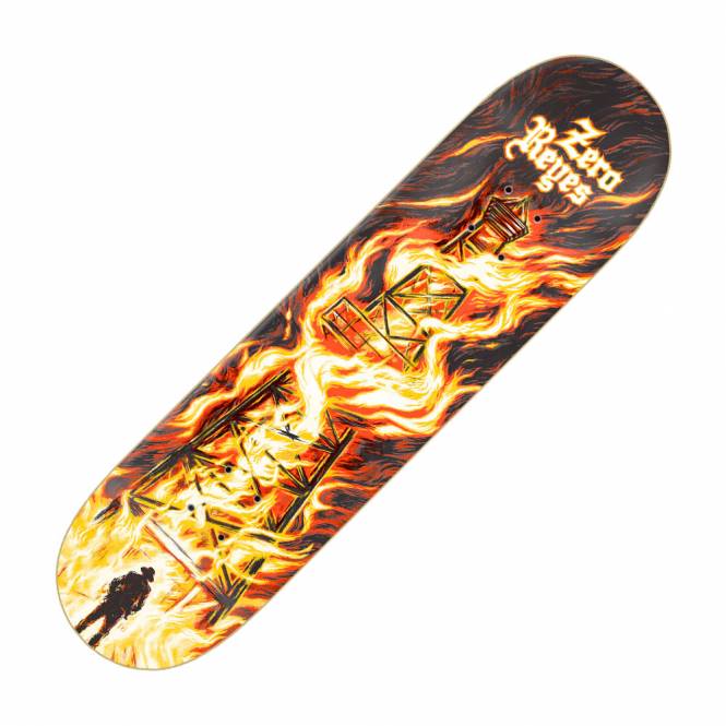 Zero Skateboards David Reyes There Will Be Blood Skateboard Deck 8.5