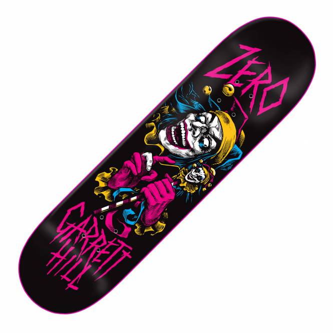 Zero Skateboards Hill Jester 30yr Re-Issue Skateboard Deck 8.25''