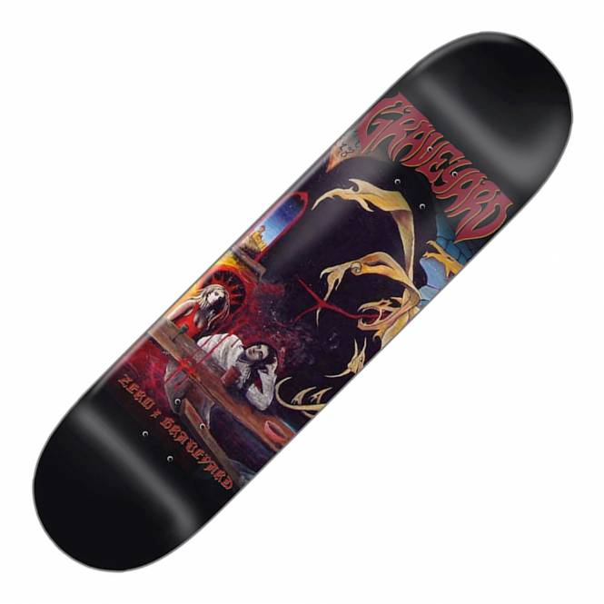 Zero Skateboards x Graveyard Skateboard Deck 8.25