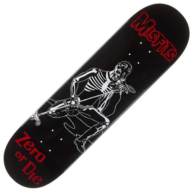 Zero Skateboards X Misfits Brutality Skateboard Deck 8.375''